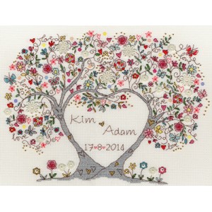 Cross stitch kit Love -...
