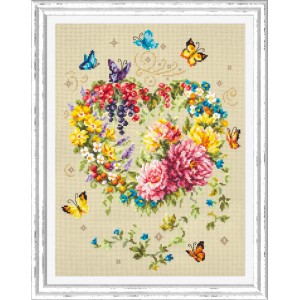 Cross stitch kit Tenderness...