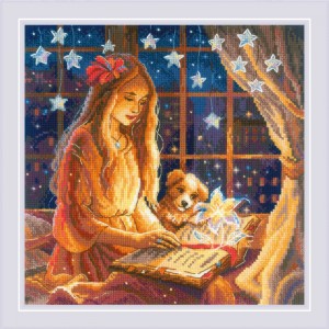 Cross stitch kit Magic Book...