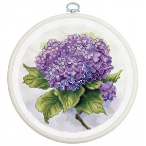 Cross stitch kit Hydrangea...