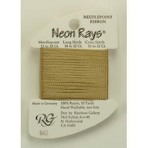 Neon Rays Khaki - Rainbow...