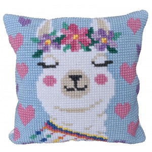 Cushion cross stitch kit...
