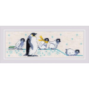 Borduurpakket Penguins -...