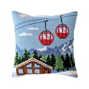 Cushion cross stitch kit...