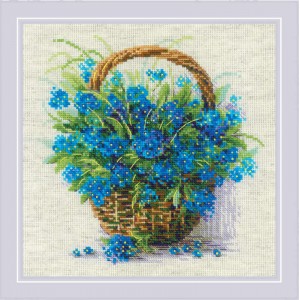 Cross stitch kit Forget Me...