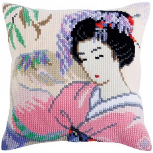 Cushion cross stitch kit...
