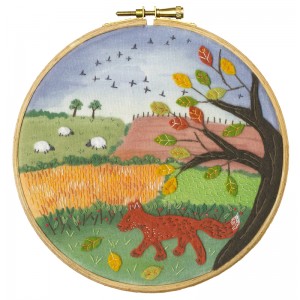 Felt embroiderykit Bothy...