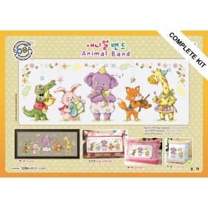 Cross stitch kit Animal...