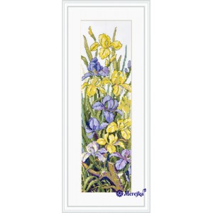 Cross stitch kit Frogs in...