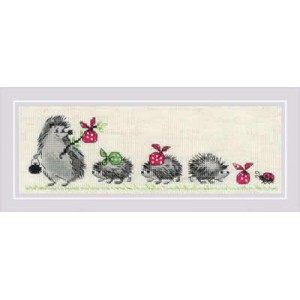 Borduurpakket Hedgehogs -...