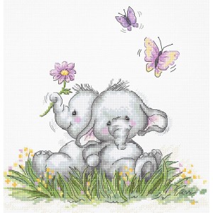 Cross stitch kit Elephant...