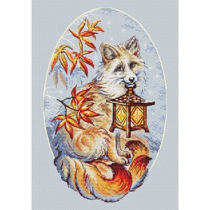Borduurpakket Kitsune -...