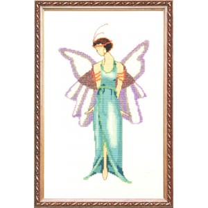 Borduurpatroon Jade Blue -...