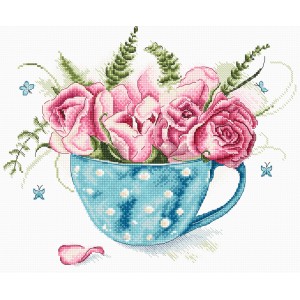 Cross stitch kit A cup of...