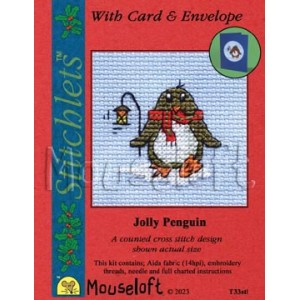 Borduurpakket Jolly Penguin...