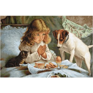Cross Stitch Chart Prayer -...