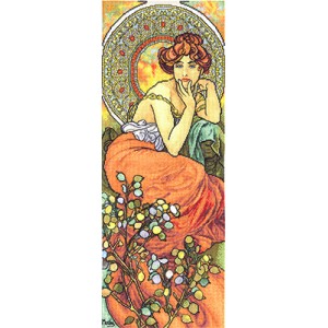 Cross Stitch Kit Mucha...