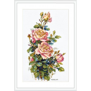 Cross stitch kit Yellow...