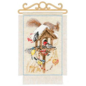 Cross stitch kit Cottage...