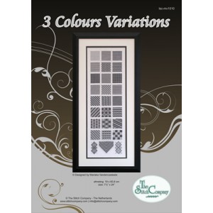 Cross Stitch Chart 3 Colour...