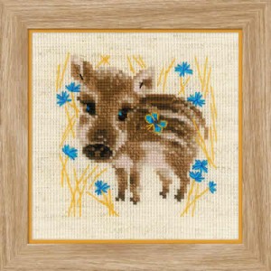 Borduurpakket Little Boar...