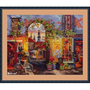 Borduurpakket French Café -...