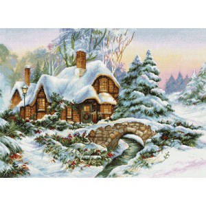Borduurpakket Winter...