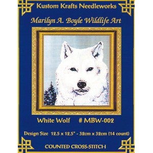 Borduurpatroon White Wolf -...