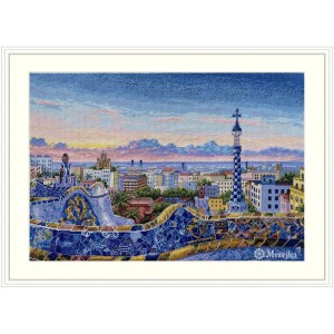 Cross stitch kit Barcelona....