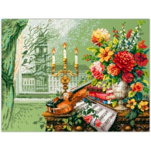 Cross stitch kit Music of...