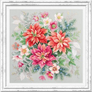 Cross stitch kit Flower...
