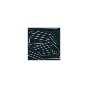 Large Bugle Beads Black -...