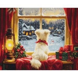 Cross stitch kit Waiting...