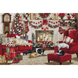 Cross stitch kit Pets...