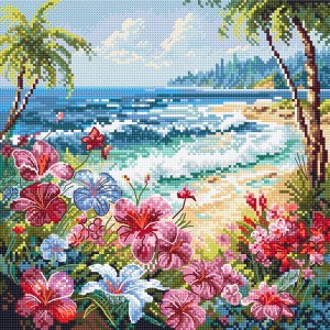Cross stitch kit Paradise -...