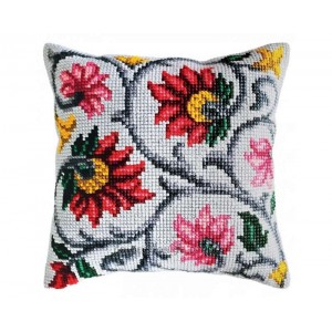 Kussen borduurpakket Floral...