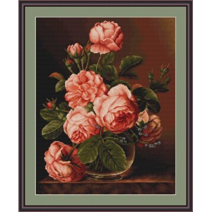 Petit Point stitch kit Vase...