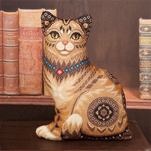 Borduurpakket Cat Cushion -...