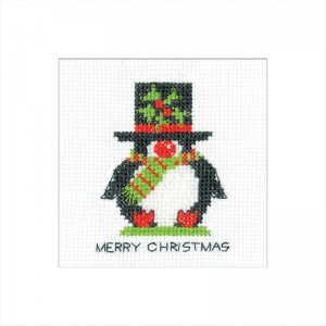 Cross stitch kit Penguin...