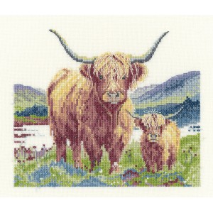 Cross stitch kit Highland...
