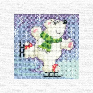 Cross stitch kit Polar Bear...