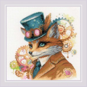Cross stitch kit Steampunk...