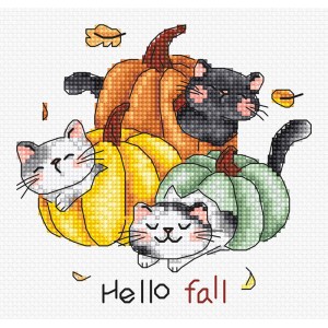 Borduurpakket Hello Fall -...