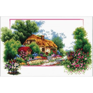 Pre-printed cross stitch...