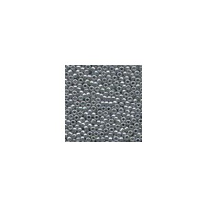 Glass Seed Beads Grey -...