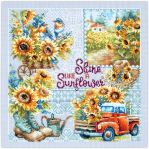 Cross stitch kit Shine like...