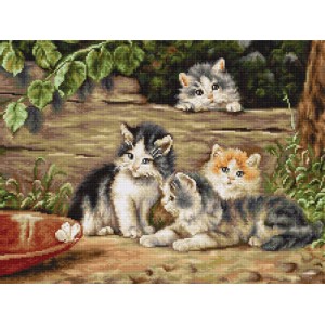 Borduurpakket The Cats -...