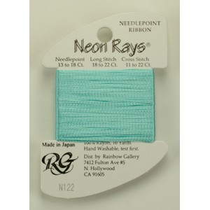 Neon Rays Aquamarine -...