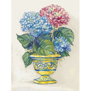 Borduurpakket Hydrangea...