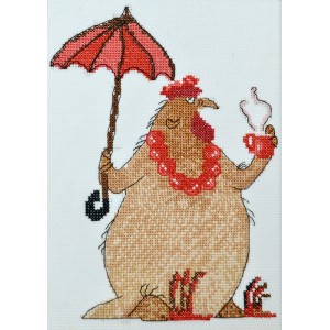 Cross stitch kit Coffee...